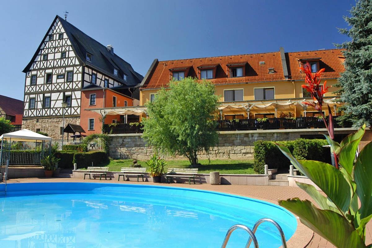 Thueringer Landhotel Edelhof Uhlstadt-Kirchhasel Exterior photo